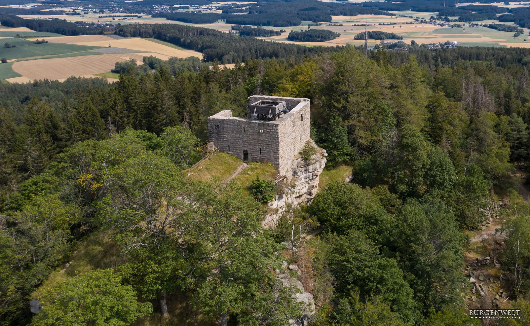 Burgenwelt Burg Epprechtstein Deutschland