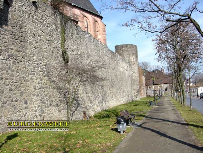 Burgenwelt Stadtbefestigung Höchst Deutschland