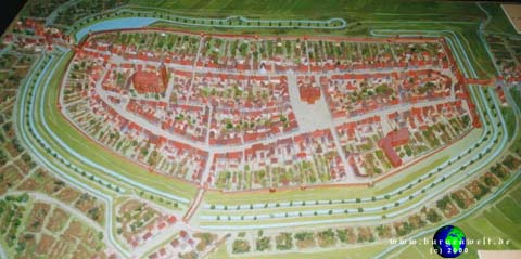 Modell der Stadt Jüterbog