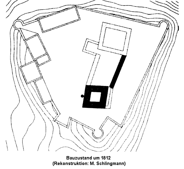 Grundriss Burg Neuravensburg