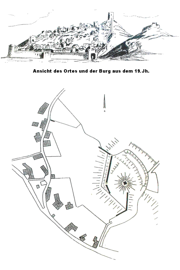 Grundriss Château d'Albon