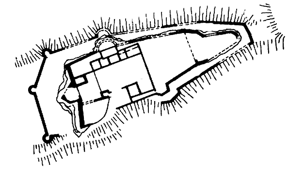 Grundriss Château de Herrenstein