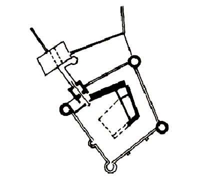 Grundriss Burg Amlishagen