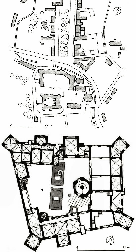 Grundriss Schloss Annaburg