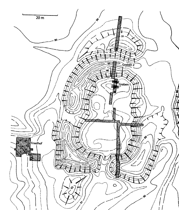 Grundriss Burg Attnitzberg