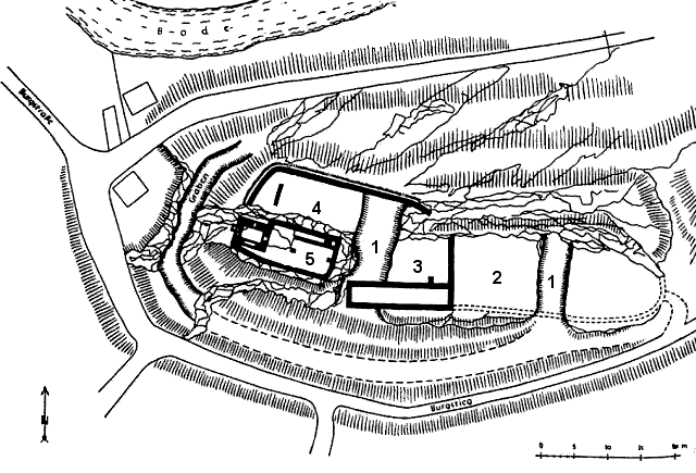 Grundriss Burg Birkenfeld