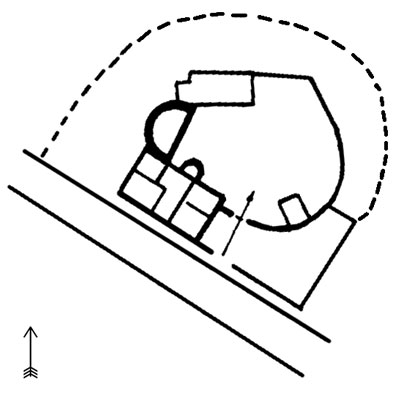 Grundriss der Burgjoss