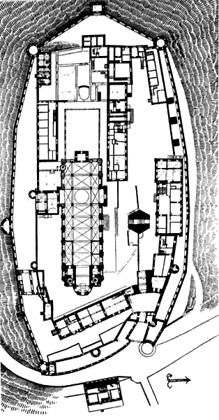 Grundriss Kloster Comburg