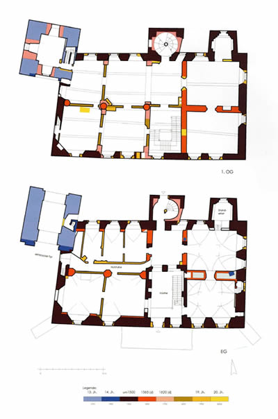 Grundriss Neues Schloss Freyenstein