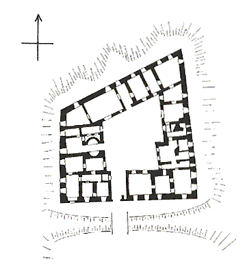 Grundriss Schloss Frohburg