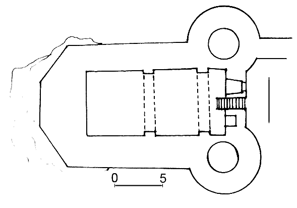 Grundriss Schloss Gemünden