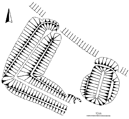 Grundriss Schanze Heinrichsburg