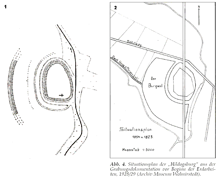 Grundriss Hildagsburg