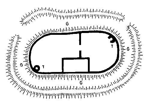 Grundriss Burg Hohenrode