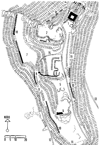 Grundriss Burg Hohenschelklingen