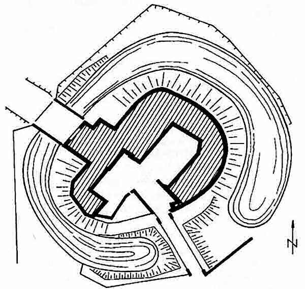 Grundriss Schloss Hoyerswerda