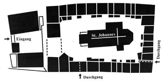 Grundriss der Festung