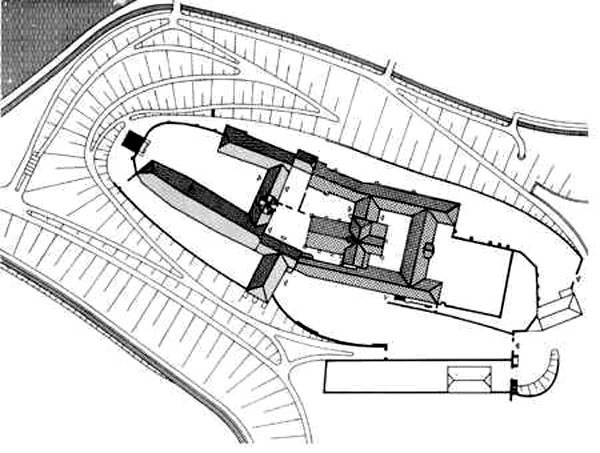 Grundriss des Schlosses