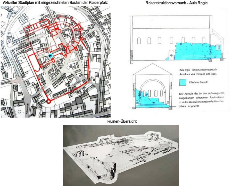 Grundriss Kaiserpfalz Ingelheim