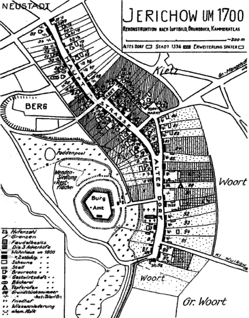 Grundriss Burg Jerichow