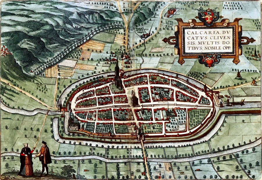 Hogenberg Stich von Kalkar um 1575