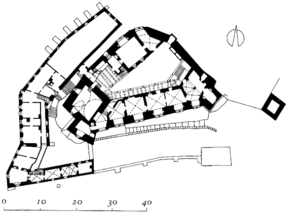 Grundriss Schloss Klippenstein