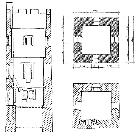 Grundriss Wohnturm Lehmen