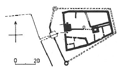 Grundriss der Burg Leonrod