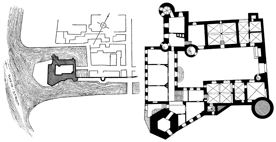 Grundriss Schloss Martinsburg