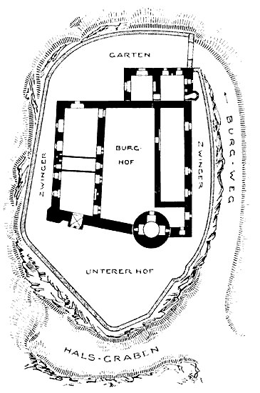 Grundriss Deuernburg