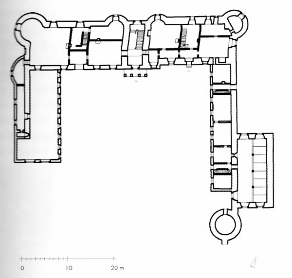 Grundriss Schloss Meyenburg