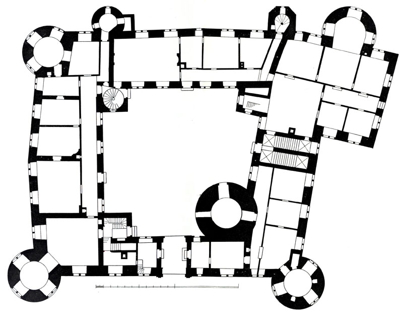 Grundriss Schloss Montabaur