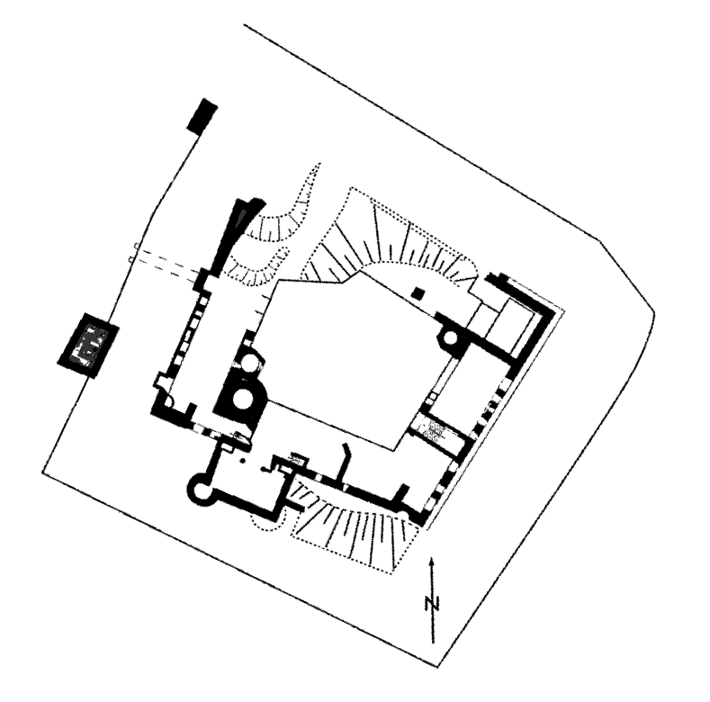 Grundriss Schloss Neideck