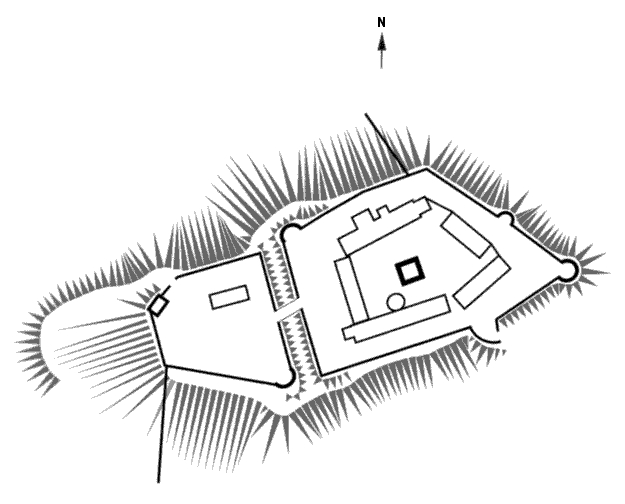 Grundriss Schloss Neu-Augustusburg