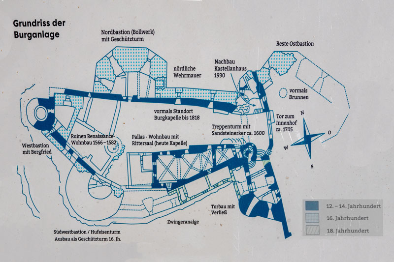 Grundriss der Neuerburg