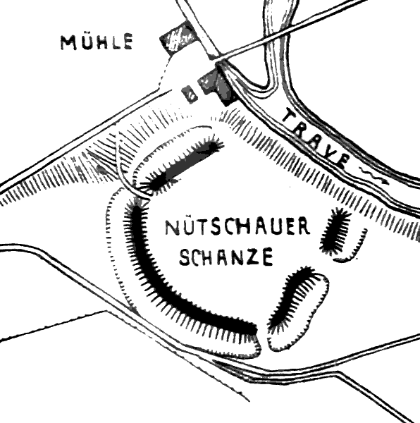 Grundriss Nütschauer Schanze