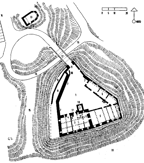 Grundriss Burg Ramsberg