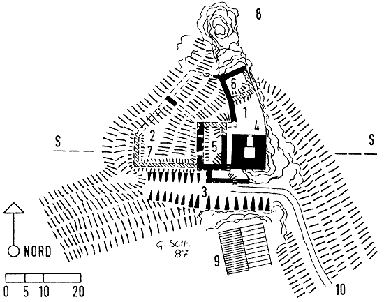 Grundriss Burg Reichenstein