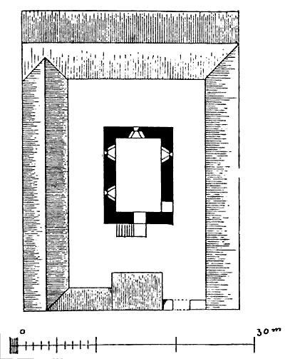 Grundriss Burg Riedheim