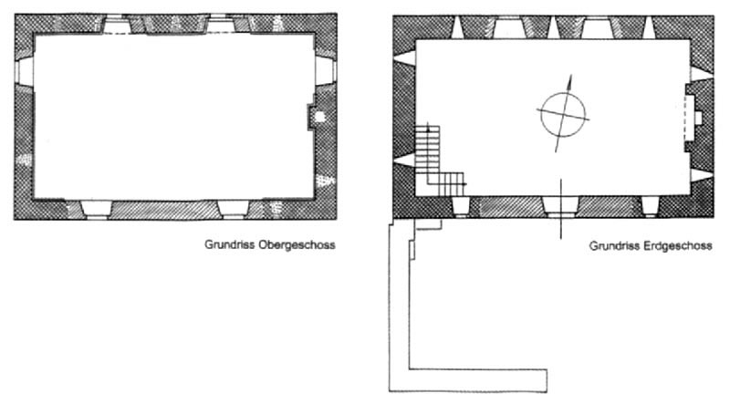 Grundriss des Schlosses