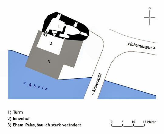 Grundriss Burg Rotwasserstelz