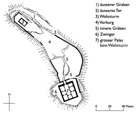 Grundriss Saldenburg