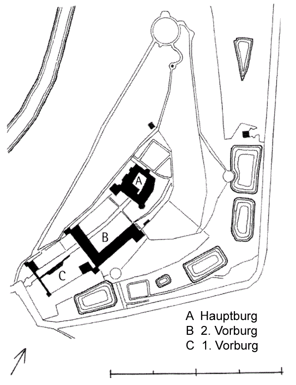 Grundriss der Burg Schnellenberg