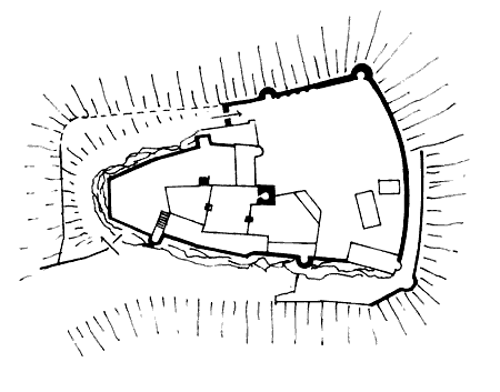 Grundriss Schloss Schöneck