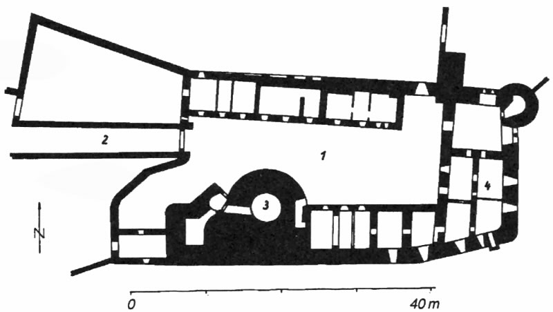 Grundriss Schloss Schwarzenberg