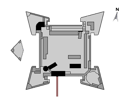 Grundriss Zitadelle Spandau 