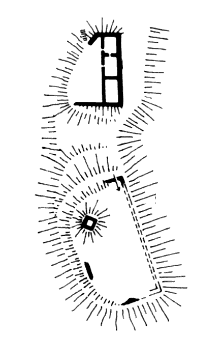 Grundriss Burg Stauf