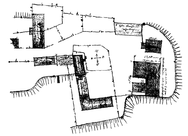 Grundriss Schloss Steinburg