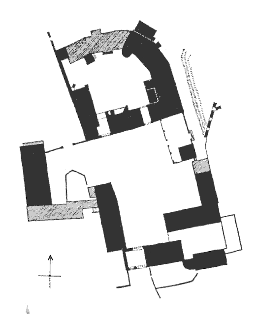 Grundriss Schloss Strehla