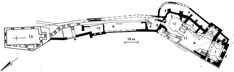 Grundriss Sigmundskron